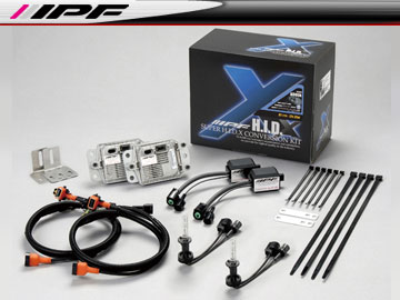 IPF SUPER HID X CONVERSION KIT/スーパー HID X コンバージョンキット XD61 6000k H1 12v 35W 車検対応 【smtb-F】 valve