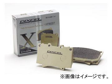ディクセル X type ブレーキパッド 1714418 フロント サーブ 9-5 2.8 XWD GA28 2011年03月~ Brake pad