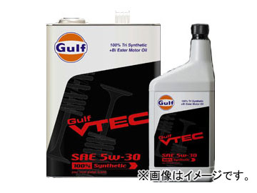ガルフ/Gulf エンジンオイル ヴイテック/VTEC 5W-30 入数：1L×6缶 engine oil