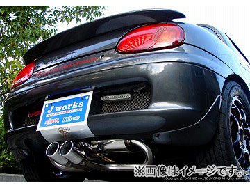 割引クーポン Jworks/ジェイワークス マフラー 風神TYPE SEA51 FJ-001 スズキ カプチーノ EA11R F6A 1991年01月~1995年05月 - マフラー