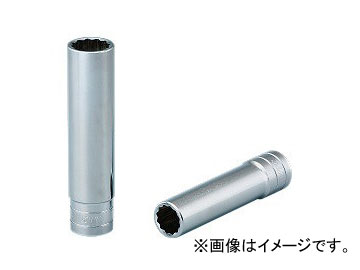 KTC 12.7sq.ディープソケット（十二角） B4L-34W  Deep socket twelve corners ソケットレンチ用ソケット-DIY・工具