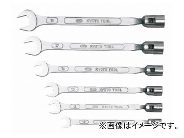 KTC フレックスソケットスパナセット［6本組］ FBS6  Flex Socket Spanner Set bottles