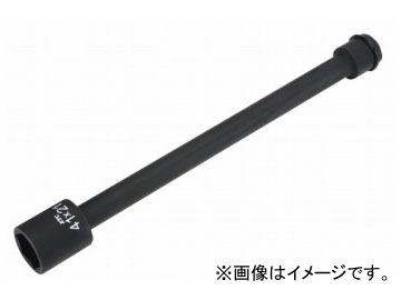 KTC 19.0sq.インパクトレンチ用ホイールナットロングコンビソケット（薄肉） ABP6ZL-4121TP Wheel nut combination socket for impact wrench thin meat