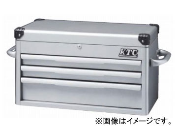 KTC トップチェスト（3段3引出し） シルバー EKR-1003 Top chest steps drawers