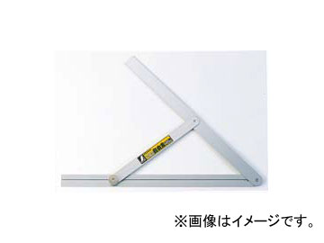 シンワ測定 アルミ自由金 目盛なし 筋交付 60cm 62541 JAN：4960910625419  Aluminum freedom money scale gain