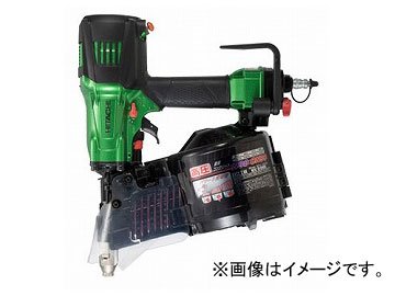 ついに入荷 日立工機 高圧ロール釘打機 メタリックグリーン NV90HR L