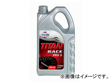 フックス エンジンオイル TITAN RACE PRO S SAE 5W-40 5L A600888091 Engine oil