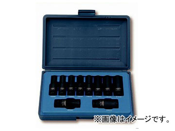 シグネット/SIGNET 1/2DR ディープインパクトソケットセット 品番：23291 JAN：4545301011097  deep impact socket set