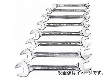 スタビレー/STAHLWILLE 両口スパナセット（96400305） 品番：10/8 JAN：4018754080458 Both exit spanner set