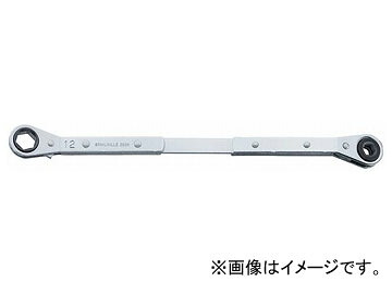 スタビレー/STAHLWILLE 板ラチェットメガネ(ロング)(41180812) 品番:25GK-8X12 JAN:4018754138258 Plate latchet glasses long