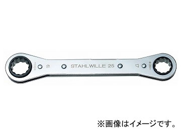 スタビレー/STAHLWILLE 板ラチェットメガネ（41130910） 品番：25-9X10 JAN：4018754022137  Plate Latchet Glasses