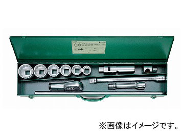 スタビレー/STAHLWILLE 1&rdquo;SQ ソケットレンチセット（96060101） 品番：60/6/6/882 JAN：4018754080151 socket wrench set｜オートパーツエージェンシー2号店