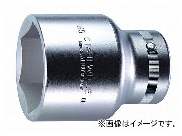 スタビレー/STAHLWILLE 1”SQ ソケット（6角）（06010070） 品番：60-70 JAN：4018754009978  socket corners ソケットレンチ用ソケット-締付工具