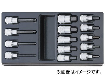 スタビレー/STAHLWILLE ES 54/54KK ビットソケットセット 品番：96838114 JAN：4018754095797 Bit socket set｜オートパーツエージェンシー2号店