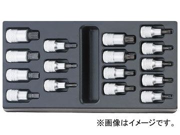 スタビレー/STAHLWILLE ES 54X/54TX ビットソケットセット 品番：96838115 JAN：4018754095803 bit socket set
