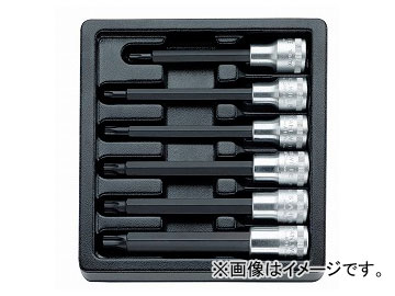 スタビレー/STAHLWILLE ES 1054/2054TXT/6 ビットソケットセット 品番：96838163 JAN：4018754131648 bit socket set｜オートパーツエージェンシー2号店