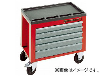 スタビレー/STAHLWILLE ツールボックス(キャスター付)(96480002) 品番:922N JAN:4018754174454 Tool box with caster