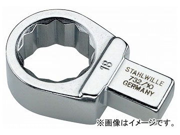 スタビレー/STAHLWILLE トルクレンチ差替上端（58621040） 品番：732A/10-3/4 JAN：4018754035137  Torque wrench replacement head