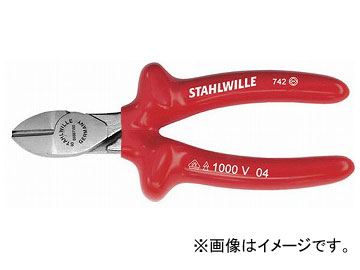 スタビレー/STAHLWILLE 絶縁斜ニッパー（66007145） 品番：6600 7 145 JAN：4018754206513 Insulated diagonal nipper｜オートパーツエージェンシー2号店
