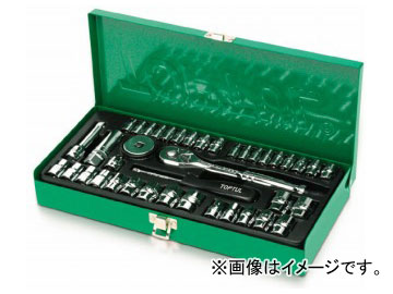 トップトゥル/TOPTUL 6.3sq,9.5sq ソケット鍵仕掛ける 40pcs GCAD4002 Socket wrench set