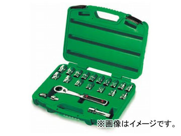 トップトゥル/TOPTUL ゴースルーソケット＆ラチェットセット 14pcs GCAI1401 Gohlewo socket ratchet set 8,730円