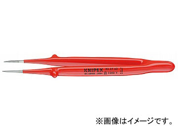 クニペックス/KNIPEX 絶縁精密ピンセット 品番：9227-62 長さ：150mm JAN：4003773054764 Insulated precision tweezers｜オートパーツエージェンシー2号店