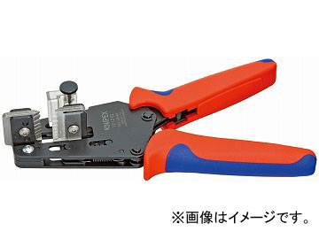 クニペックス/KNIPEX ワイヤーストリッパー 品番：1212-02 形状刃付き JAN：4003773048077 Wire stripper