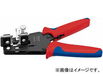 クニペックス/KNIPEX ワイヤーストリッパー 品番:1212-12 形状刃付き JAN:4003773073758 Wire stripper|オートパーツエージェンシー2号店