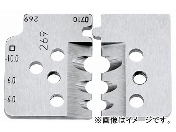 クニペックス/KNIPEX ワイヤーストリッパー(1212-12)用替刃 品番：1219-12 形状刃付き JAN：4003773073765  Wire stripper replacement blade