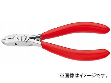 クニペックス/KNIPEX エレクトロニクスニッパー 品番：7711-115 JAN：4003773018629 Electronics nipper｜オートパーツエージェンシー2号店