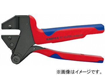 クニペックス/KNIPEX クリンピングシステムプライヤー 品番：9743-200A 本体のみ JAN：4003773071587 Clinping system pliers