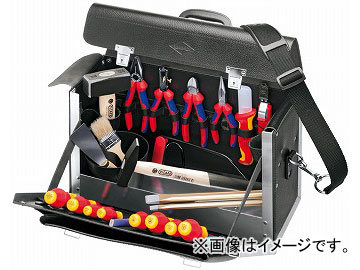 クニペックス/KNIPEX 電気作業用ツールケースセット 品番：002102SL 入数：1セット(24点) JAN：4003773032687  Electrical work tool case set