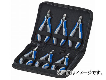 クニペックス/KNIPEX エレクトロニクスプライヤーセット 品番：002016P JAN：4003773063223 Electronics pllyer set