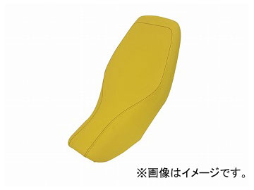 2輪 グロンドマン 国産シートカバー エンボスイエロー/黒ステッチ（被せ） 品番：GR5568HC250S10 JAN：4562493040025 ホンダ グロム Domestic seat cover