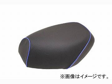 2輪 グロンドマン 国産シートカバー エンボス(黒)/青パイピング (張替) 品番：GH76HC80P50 JAN：4562493052134 ホンダ ベンリー CL50 Domestic seat cover 7,138円