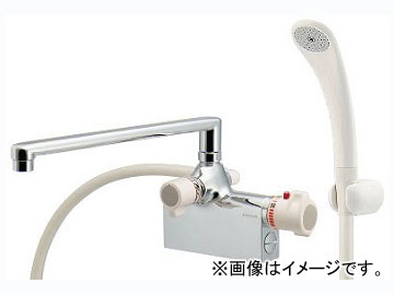 カクダイ サーモスタットシャワー混合栓（デッキタイプ） 品番：175-008 JAN：4972353051823 Thermostat shower mixer tap deck type