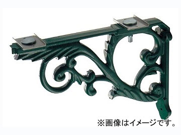 カクダイ ブラケット 鋳鉄/緑色塗装 品番:250-005-G JAN:4972353037360 bracket|オートパーツエージェンシー2号店