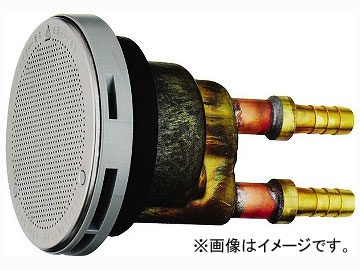 カクダイ 一口循環金具（ペア耐熱管用） 10A 品番：415-001 JAN：4972353415014 Single circulating metal fittings for pair heat resistant tubes