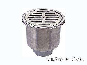 カクダイ ステンレスワントラップ（深型） 品番：4224-100X50 JAN：4972353422418 Stainless steel one trap deep type
