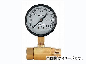 カクダイ 動水圧測定用水圧テスター 品番：649-803 JAN：4972353649815 Water pressure tester for measurement dynamic