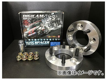 逆輸入 デジキャン ワイドトレッドスペーサー 100-4H P1.5 30mm 入数