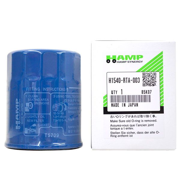 ハンプ オイルフィルター H1540-RTA-003 入数：10個 oil filter