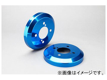 マーズ アルミニウム ブレーキ ドラムカバー ブルー リア トヨタ ラクティス NCP10# SCP100 2005年09月〜