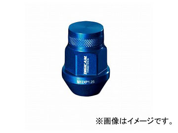 デジキャン アルミレーシングナット スズキ ソリオ ライトブルー 19HEX袋 P1.25 35mm 入数：1セット(16本入) Aluminum racing nut
