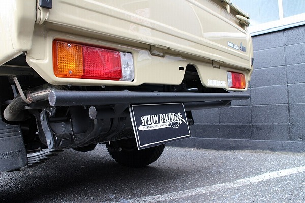 サクソン/SUXON リアバンパー チッピング塗装 マットブラック LGB-179 トヨタ ランドクルーザー CBF-GRJ79K 1GR 4000cc Rear bumper