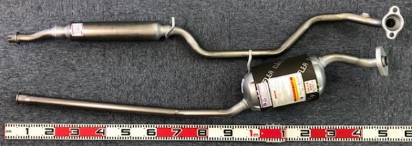大栄テクノ リアマフラー スバル プレオ L285F 2010年04月～ Rear muffler