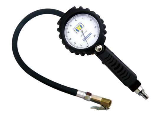 泉産業貿易 インフレーターゲージ 乗用車用クリップチャック WD1991-CK/OP Inflator gauge