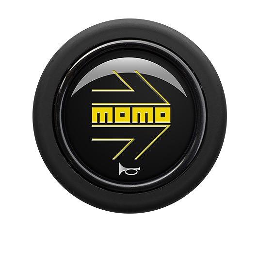 楽天市場】MOMO（モモ） ホーンボタン HB-21 MOMO ARROW NERO