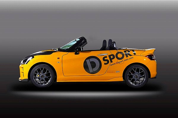 D Sport Dスポーツ サイドスカート 未塗装 トヨタ コペン Psicologosancora Es