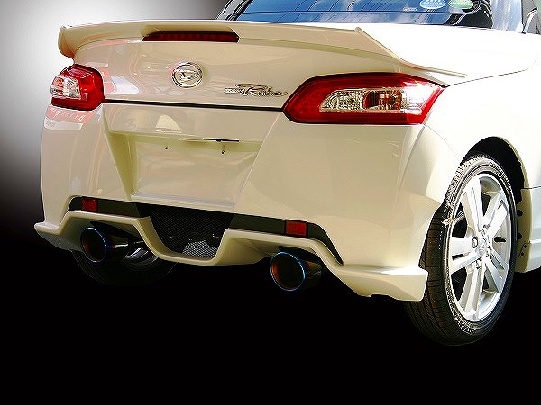 D-SPORT/Dスポーツ エアロリヤバンパーforSPEX 未塗装 52159-A241-000-KX リア ダイハツ コペン LA400K Robe 2014年06月～ Aerori Bumper